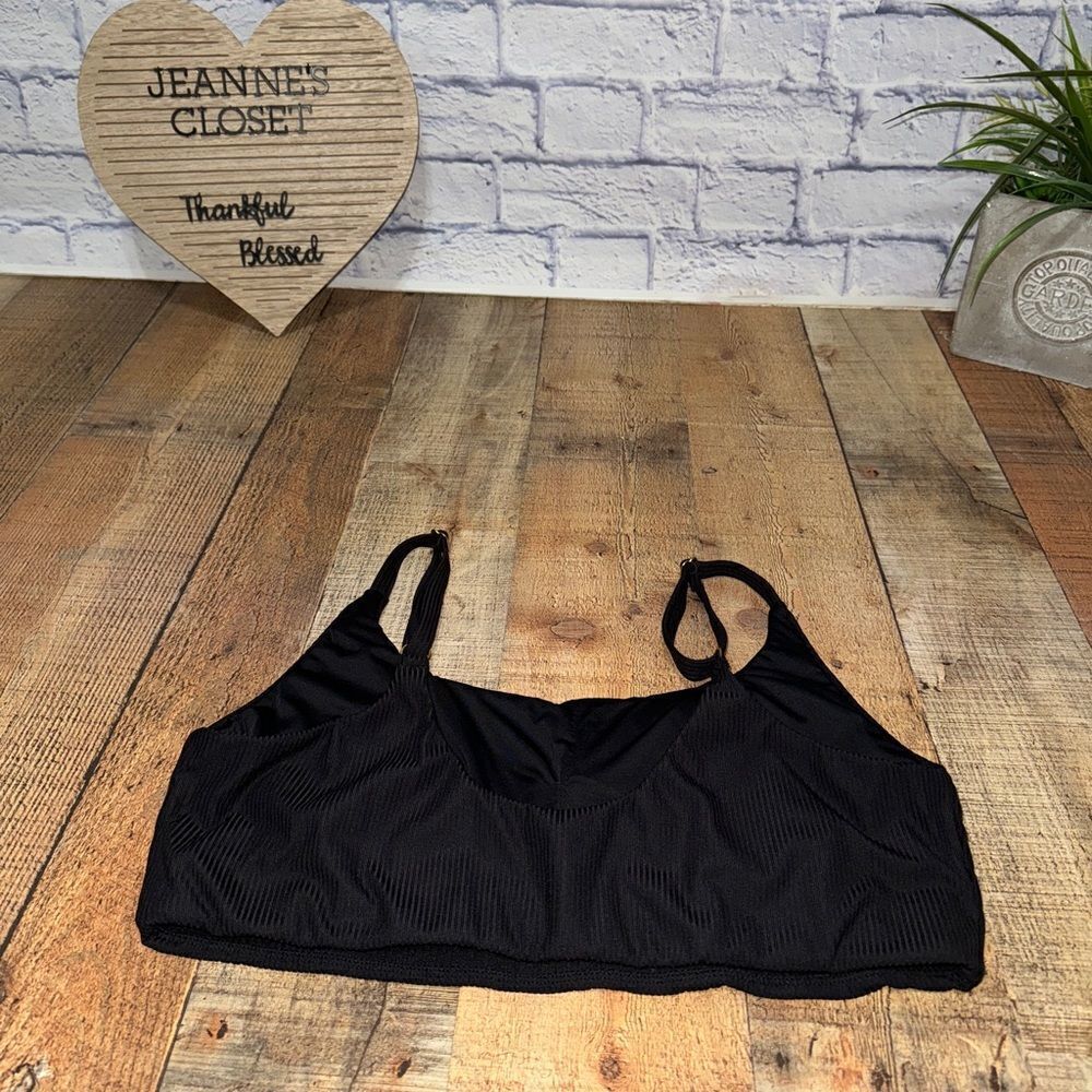 Andie Swim The Maui Rib top size XXL Black NWOT - Picture 8 of 8